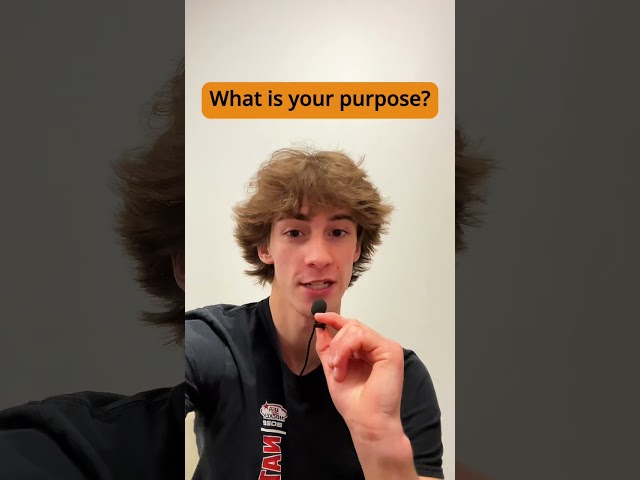 What is Your Purpose?